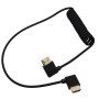 HangTon Cable HDMI 2.1 HDMI 4K 120fps 8K 60fps para ATOMOS Ninja V Sony A7siii Canon C300 C500 Ronin RS2 Monitor Cámara en