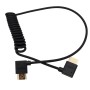HangTon Cable HDMI 2.1 HDMI 4K 120fps 8K 60fps para ATOMOS Ninja V Sony A7siii Canon C300 C500 Ronin RS2 Monitor Cámara en