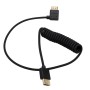 HangTon Cable HDMI 2.1 HDMI 4K 120fps 8K 60fps para ATOMOS Ninja V Sony A7siii Canon C300 C500 Ronin RS2 Monitor Cámara en