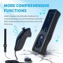 TechKen Wii Remote Mando sin Motion Plus, Wii Controller Remote con Nunchuk Wii Replacement Controller para Wii