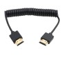 HangTon Cable HDMI 2.1 HDMI 4K 120fps 8K 60fps para ATOMOS Ninja V Sony A7siii Canon C300 C500 Ronin RS2 Monitor Cámara en
