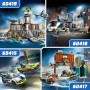 LEGO City Coche de Policía y Potente Deportivo, Vehículo de Emergencia de Juguete, Regalo para Niños y Niñas de 6 Años o Más,