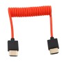HangTon Cable HDMI 2.1 HDMI 4K 120fps 8K 60fps para ATOMOS Ninja V Sony A7siii Canon C300 C500 Ronin RS2 Monitor Cámara en