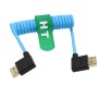 HangTon Cable HDMI 2.1 HDMI 4K 120fps 8K 60fps para ATOMOS Ninja V Sony A7siii Canon C300 C500 Ronin RS2 Monitor Cámara en