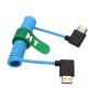 HangTon Cable HDMI 2.1 HDMI 4K 120fps 8K 60fps para ATOMOS Ninja V Sony A7siii Canon C300 C500 Ronin RS2 Monitor Cámara en