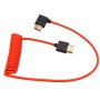 HangTon Cable HDMI 2.1 HDMI 4K 120fps 8K 60fps para ATOMOS Ninja V Sony A7siii Canon C300 C500 Ronin RS2 Monitor Cámara en