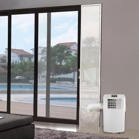 Adjustable Insulator for Sliding Doors Hoomee for Portable Air Conditioners and Dryers (35x232CM)