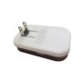 Cargador de batería de botón LCD de 2 ranuras, 3,6 V, recarga para LIR