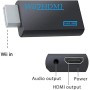 Wii a Hdmi Adaptador Wii 2 HDMI Converter Wii to Hdmi Conector Juegos Mando Cable Audio De 3,5 mm Y Puerto para Nintendo Wii