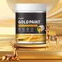 Pintura de oro líquido, pintura de pan de oro 300 g Pintura de pan de oro que no se decolora con lámina de oro Suministros de