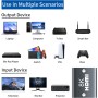 vgggrd 8K Adaptador HDMI 2.1 Hembra a Hembra, Empalme HDMI Chapado en Oro Soporte 8K/4K@60Hz UHD para Computadora