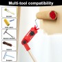 BOXOB Extensor de Pincel Multiángulo, Accesorio Extensión para Pinceles y Rodillos Adaptador de Herramientas Pintar Bordes con