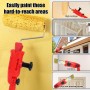 BOXOB Extensor de Pincel Multiángulo, Accesorio Extensión para Pinceles y Rodillos Adaptador de Herramientas Pintar Bordes con