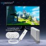 OSTENT Mando Clásico con Cable Gamepad Joystick para Nintendo Wii Mando Consola Videojuego Color Blanco