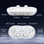 OSTENT Mando Clásico con Cable Gamepad Joystick para Nintendo Wii Mando Consola Videojuego Color Blanco
