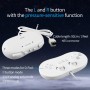 OSTENT Mando Clásico con Cable Gamepad Joystick para Nintendo Wii Mando Consola Videojuego Color Blanco