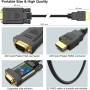 Cable HDMI a VGA, BENFEI Chapado en Oro Macho a Macho para Ordenador, portátil, PC, Monitor, proyector, HDTV, Chromebook,