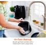 Magic Bullet Air Fryer 2.5L Capacity, Temperature 80°-200°, Fryer without excess oil 1300W, Compact Hot Air Fryer, Black,