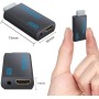 INF Adaptador de Wii a HDMI, Adaptador convertidor de Wii a HDMI 720/1080P HD con Salida de Audio de 3,5 mm, convertidor de Wii