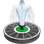 SZMP 2024 Nuevo Fuente Solar para Estanque,3.5W Bomba de Agua Solar,Solar Fuente con 8 boquillas y 4 fijadores,para Estanque de