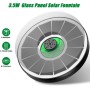 SZMP 2024 Nuevo Fuente Solar para Estanque,3.5W Bomba de Agua Solar,Solar Fuente con 8 boquillas y 4 fijadores,para Estanque de
