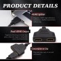 Fllyvly - Cable divisor HDMI 1 entrada 2 salidas, adaptador HDMI para duplicación de señal, compatible con Xbox, PS3, HDTV,
