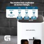 Grunkel - Air Fryer - Air Fryer - 4 Liters and 7 Programs. BEF. Multi-function digital control panel and backlit display window.