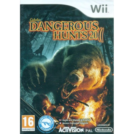 Cabela's Dangerous Hunts 2011 (Solus) (Wii) (New)