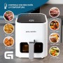 Grunkel - Air Fryer - Air Fryer - 4 Liters and 7 Programs. BEF. Multi-function digital control panel and backlit display window.