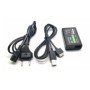 Cable de carga de datos USB, cargador de pared para el hogar, fuente d