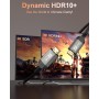 Nersligek 4K Cable HDMI 3 Metros, HDMI 2.0 Cable 60Hz con ARC UHD HDR 3D de Alta Velocidad 18Gbps Ethernet, Cable HDMI para