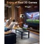 Nersligek 4K Cable HDMI 3 Metros, HDMI 2.0 Cable 60Hz con ARC UHD HDR 3D de Alta Velocidad 18Gbps Ethernet, Cable HDMI para