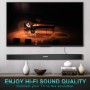 EMK Cable de Audio óptico Digital Toslink – [Nailon Trenzado Chaqueta, Durable y Flexible] 1M Cable de Fibra óptica para Home