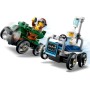 LEGO City Pack de Coches de Carreras: Avión vs. Cama de Hospital de Juguete, Autos Locos de Carreras con 2 Minifiguras de Piloto