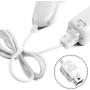 AFUNTA Nunchuck Controllers para Nintendo Wii U, 2 Packs Reemplazo para Wii U Juego de Video - Blanco