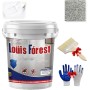 Revestimiento epoxi con efecto mármol de alto brillo, epoxi Louis Forest, pintura epoxi impermeable a base de agua, pintura para