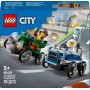 LEGO City Pack de Coches de Carreras: Avión vs. Cama de Hospital de Juguete, Autos Locos de Carreras con 2 Minifiguras de Piloto