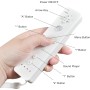 Funmo Wii Remote Mando sin Motion Plus, Wii Controller Remote con Nunchuk Wii Replacement Controller para Wii
