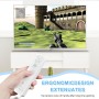 Funmo Wii Remote Mando sin Motion Plus, Wii Controller Remote con Nunchuk Wii Replacement Controller para Wii