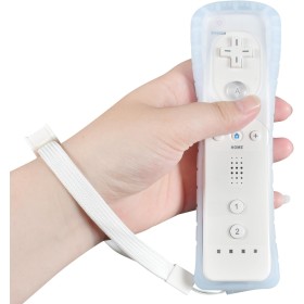 Funmo Wii Remote Mando sin Motion Plus, Wii Controller Remote con Nunchuk Wii Replacement Controller para Wii