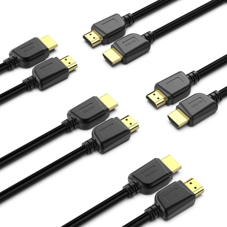 BENFEI Cable HDMI a HDMI 2.1, Certificado, 48 Gbps, 4K@120Hz 8K@60Hz, carcasa de aluminio, nailon tressé, compatible con Mac PC