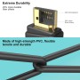 BENFEI Cable HDMI a HDMI 2.1, Certificado, 48 Gbps, 4K@120Hz 8K@60Hz, carcasa de aluminio, nailon tressé, compatible con Mac PC