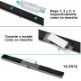 YiYunTE Sensor Bar para Wii Barra de Sensores con Cable para Juegos Barra Sensora de Movimiento Rayos Infrarrojos con Puerto USB