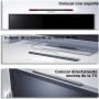 YiYunTE Sensor Bar para Wii Barra de Sensores con Cable para Juegos Barra Sensora de Movimiento Rayos Infrarrojos con Puerto USB