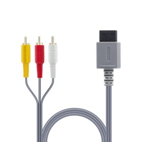 Mcbazel Cable de audio y vídeo compuesto AV para Wii y Wii U consola