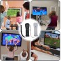 Mando a Distancia Wii: 2x Mandos de Juegos Con Conexión Remota Inalámbrica, Sensor de Movimiento, Gamepad de Repuesto para