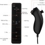 QUMOX Mando a Distancia Mando a Distancia + Nunchuk para Wii