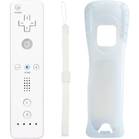 Aukuoy Mando Controller para Nintendo Wii/Wii U, Controlador de Sensor de Movimiento inalámbrico para Nintendo Wii Consola, con
