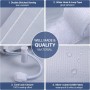 Loviga 100% Sealed Portable Air Conditioner Door Kit with Zipper Opening for Entrance & Outdoor, 80X219cm Adjustable Length,