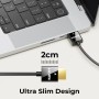 deleyCON 2m HDMI Cable Slim (Pequeño y Flexible Cable HDMI) 4K HDMI 2.0 Cable 1080P 2160P UHD ARC HDR 3D para TV, Monitor,